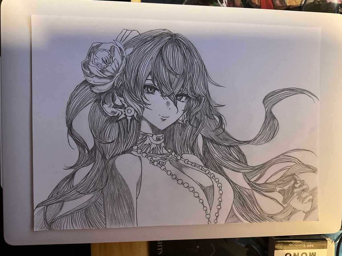 モノクロ 模写 模写イラスト 写真か、PDF化させるのか迷ったからどちらも挙げてみまし