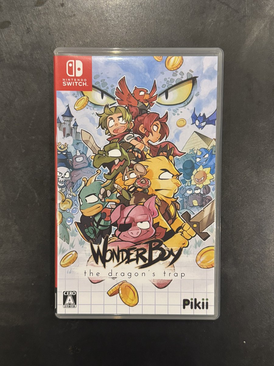 RedRabbit_para's tweet image. ゲームお宝探し

#Switch 
#WONDERBOY the dragon&apos;s trap

ダウンロード版はセールもよくやってるけど、やっぱりパッケージ版で🤣✨
