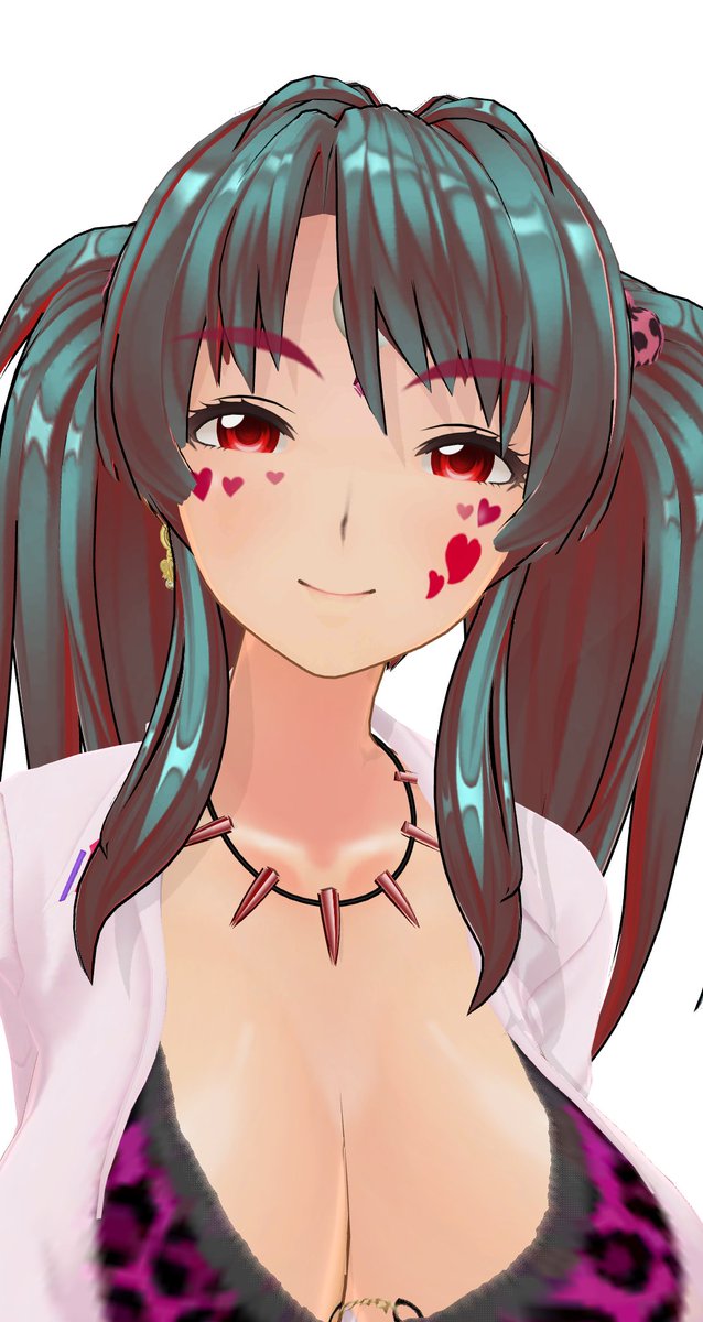 シロニテン様表情弄り
#カスタムキャスト 