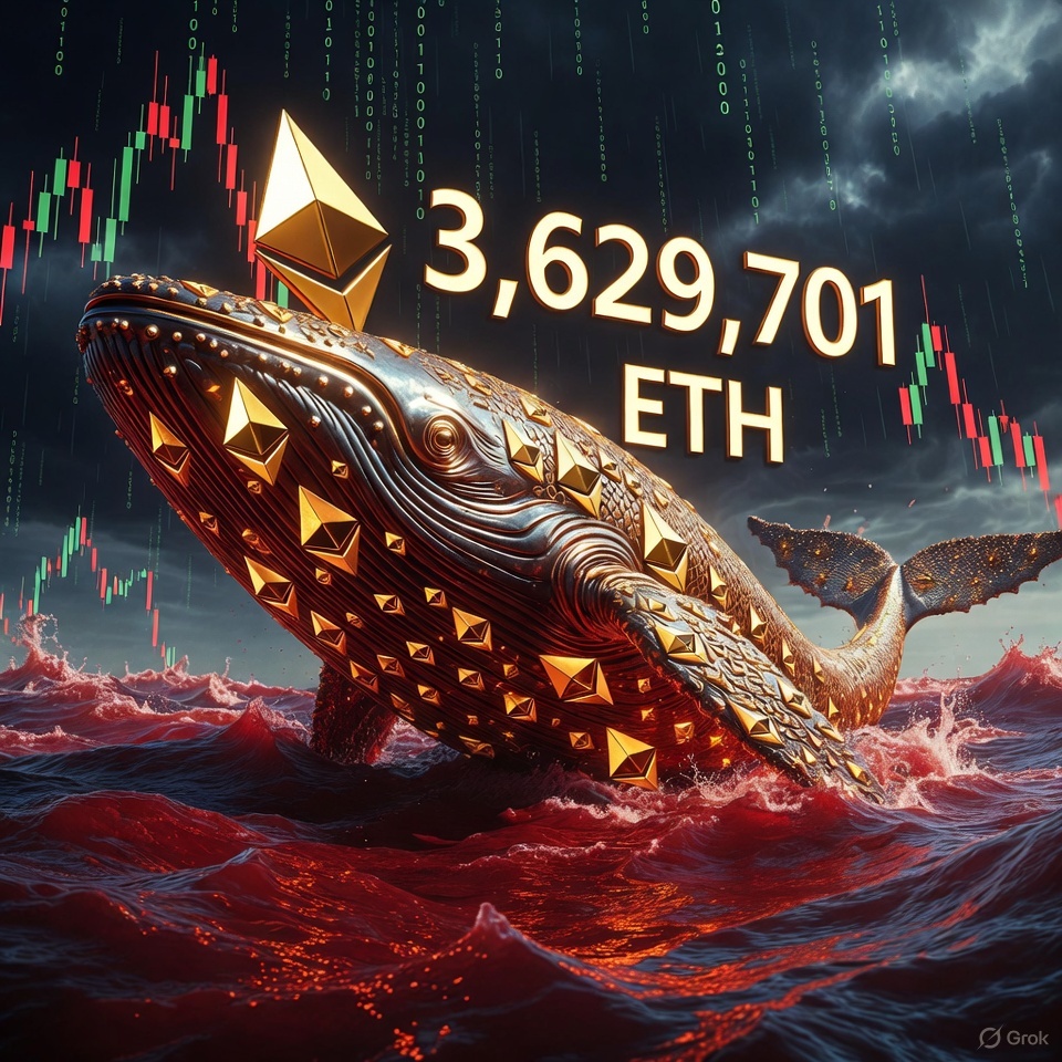 VALVOR_official's tweet image. 🚨 INSANE ON-CHAIN MOVE JUST DROPPED 🚨
This isn’t a buy… it’s a statement.
Tom Lee’s #Bitmine just scooped 69,822 $ETH last week — and now sits on a mind-melting 3,629,701 $ETH ($10.25B).
Yes, BILLIONS. With a B.

Average buy price? ~$3,997
Unrealized loss? $4.25B
Translation?…