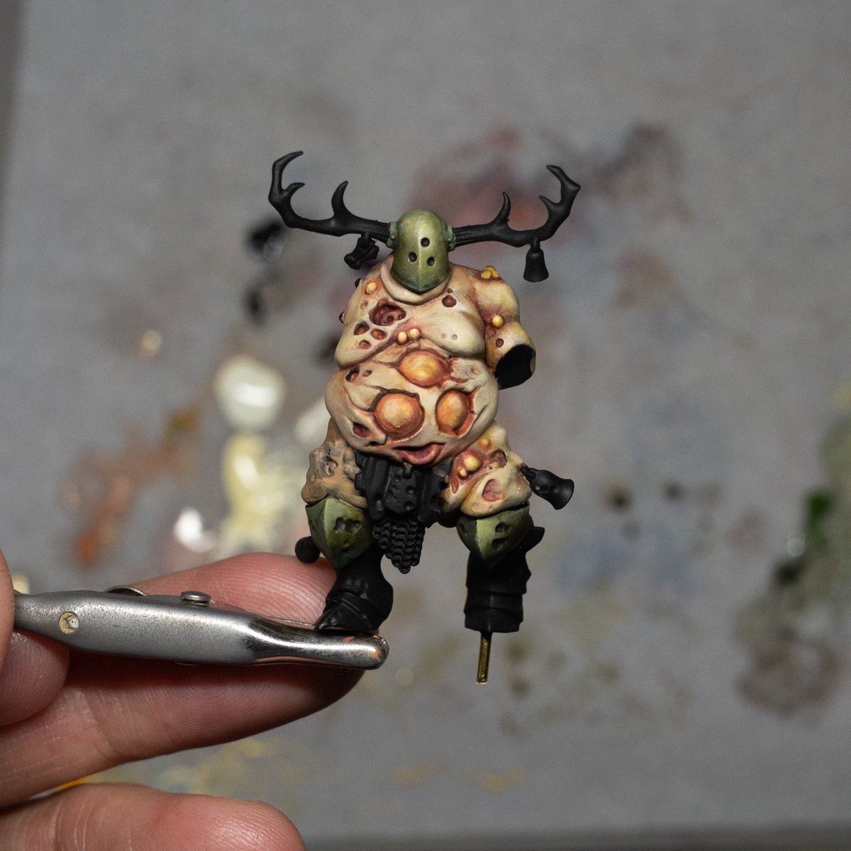 ダークウォーターは予約したい
ナーグルの練習してる