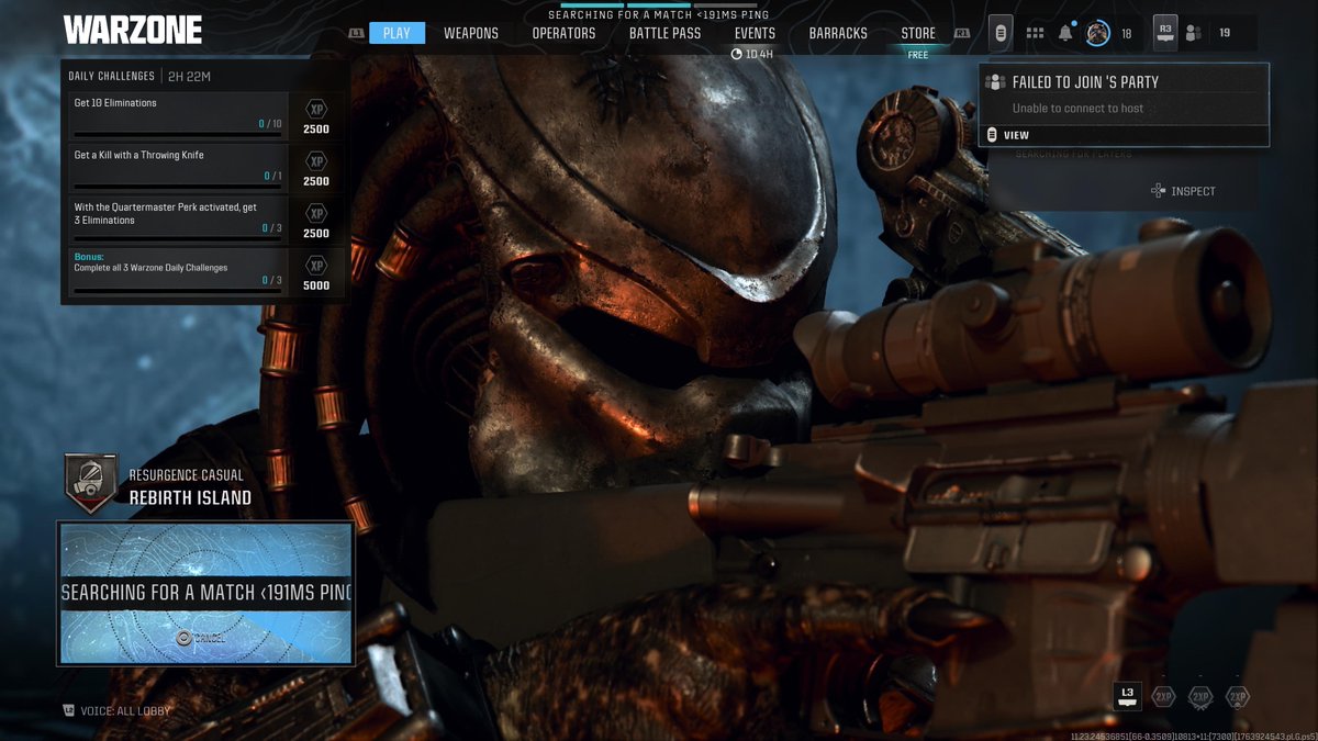 DarrylRMFC's tweet image. I’ve been trying to play this for like three days straight, spent the last three hours searching for a match and found absolutely nothing

Fix this it’s not like I’m even shadowbanned