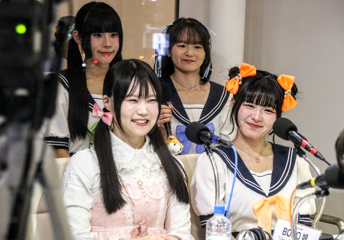 久々、渋谷クロスFM 急遽、BOSO娘のラジオ公開放送「マシェバラ