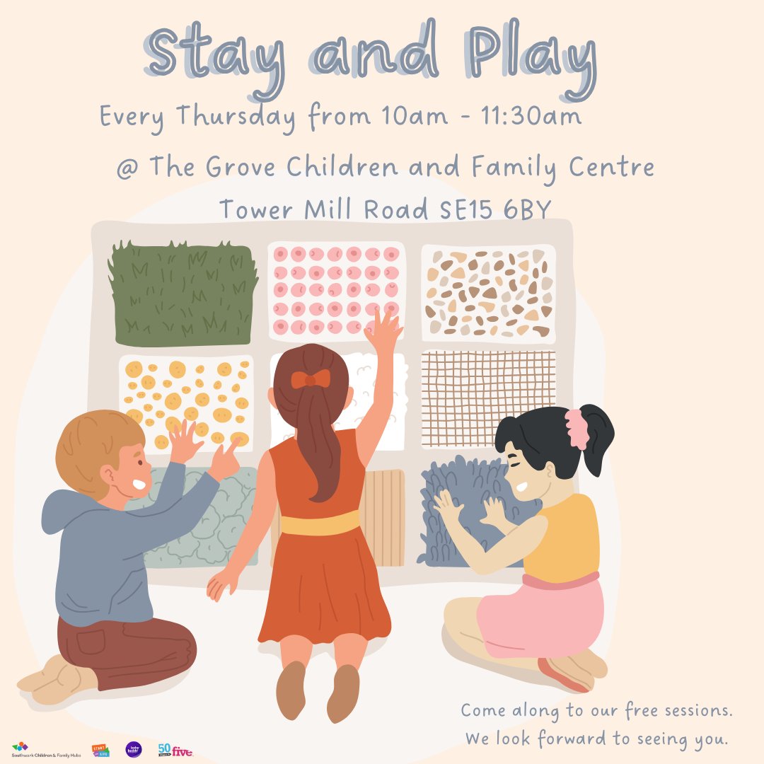 C_D_cfc's tweet image. Our Stay &amp;amp; Play sessions at The Grove are full of fun, laughter and creativity! 🎨🧸
A lovely space for little ones to explore, learn and make new friends — while parents connect too 💕