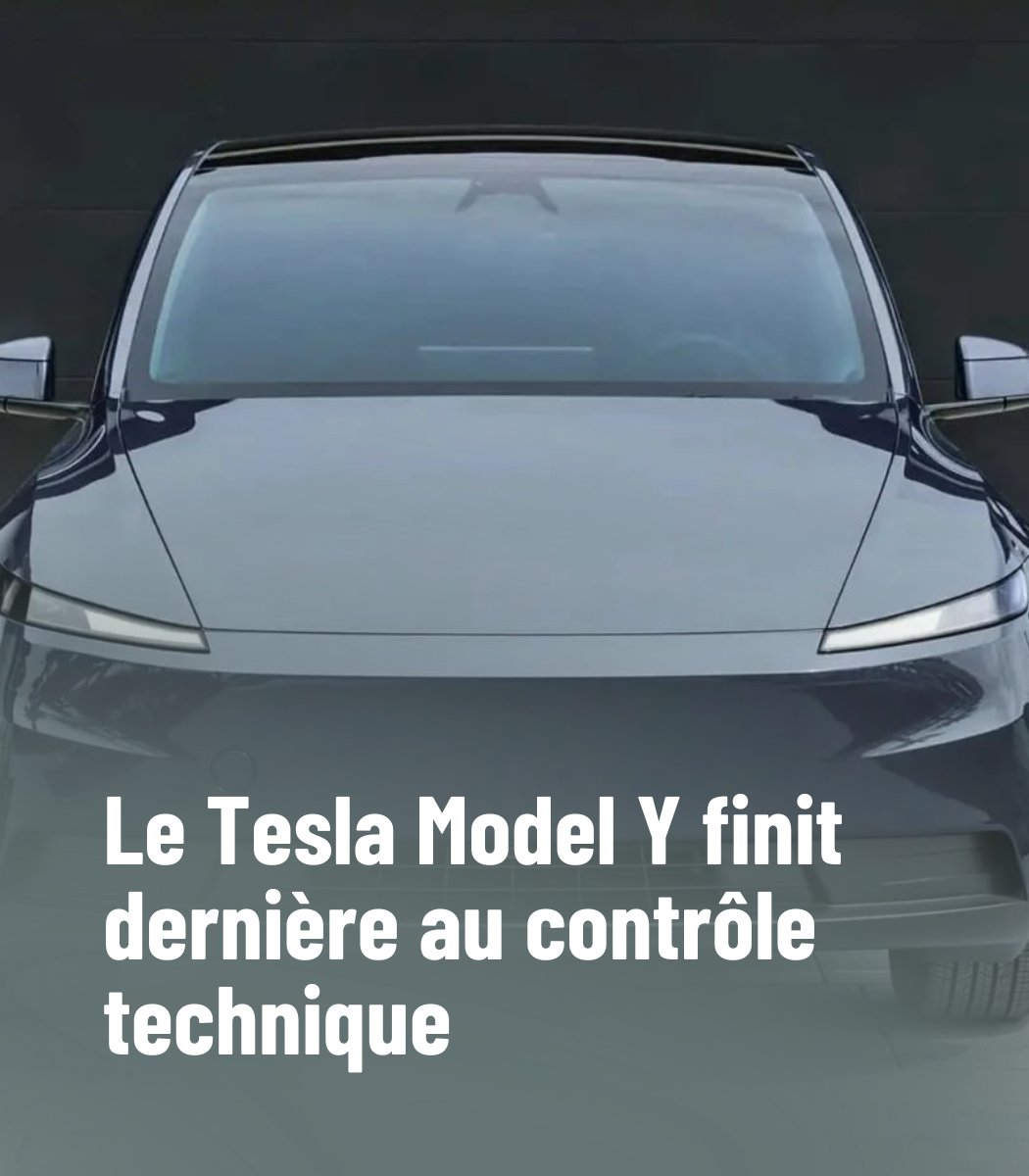 Le rapport TÜV publié par l’ADAC place encore une fois le Tesla Model Y en bas du classement. Près d’un véhicule sur cinq échoue au contrôle technique après deux ou trois ans, avec des défauts touchant la suspension, le freinage ou l’éclairage. Le Model 3 n’est pas beaucoup mieux