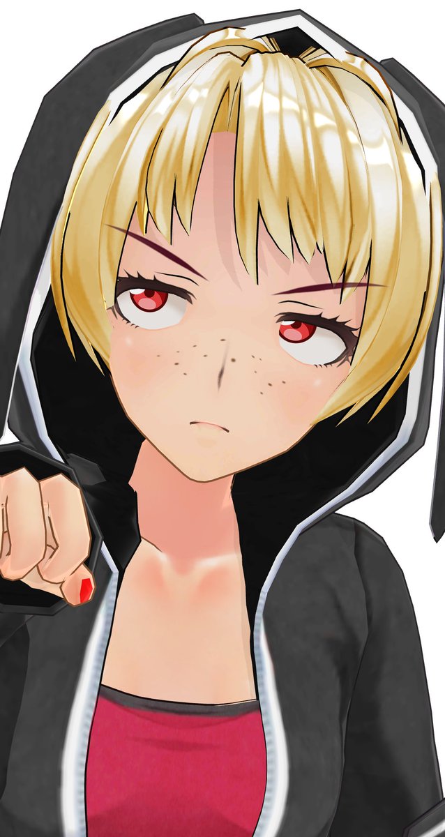 三白眼子ちゃん表情弄り
#カスタムキャスト 