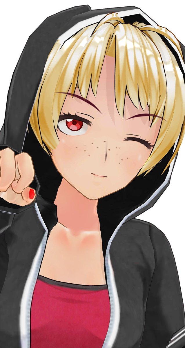 三白眼子ちゃん表情弄り
#カスタムキャスト 