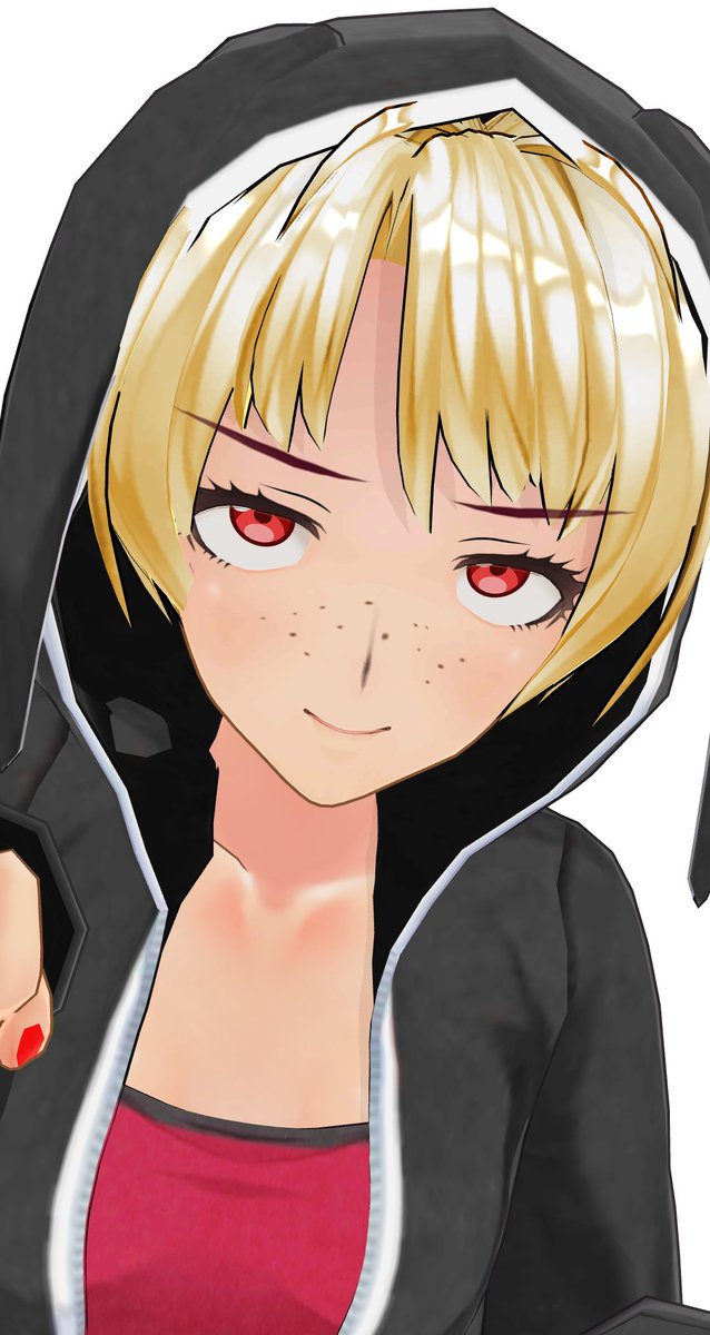 三白眼子ちゃん表情弄り
#カスタムキャスト 