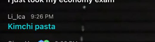 paydchicken's tweet image. DID HE MENTIONED KIMCHI PASTA😭😭😭