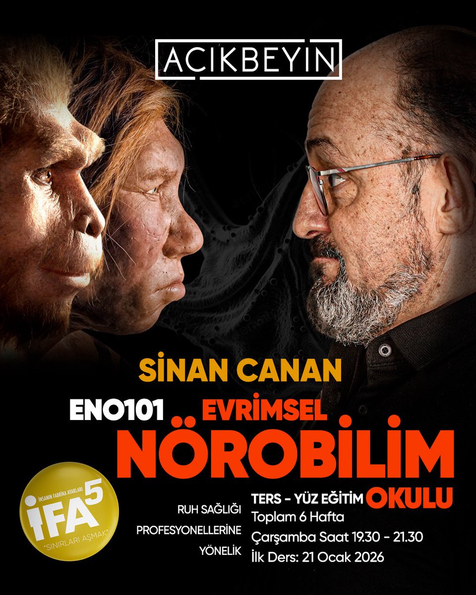 AcikBeyinEgitim's tweet image. Evrimsel Nörobilim Okulu-21.01.26

Detaylı bilgi ve kayıt:

acikbeyin.com/egitim/evrimse…