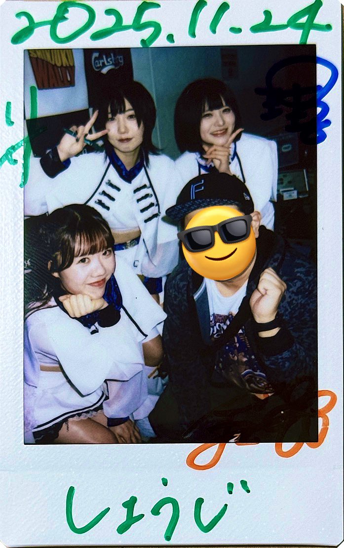 11.24・夢際㌠ 3人で頑張った！ということで、平場の対バンで珍しく
