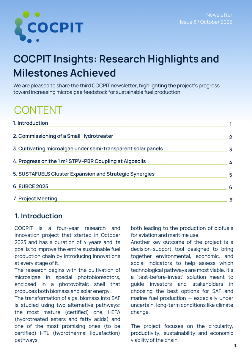 COCPIT Project tweet media