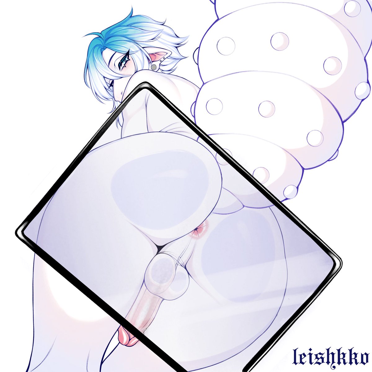 YCH comm for <a href="/DSelfee/">Bunnimon</a> 

#furry #femboy #nsfwart