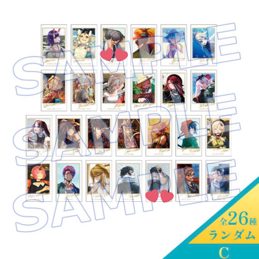 交換/譲渡】fgo fate 新聞 10周年 OVER THE SAME SKY 缶バッジ ポート