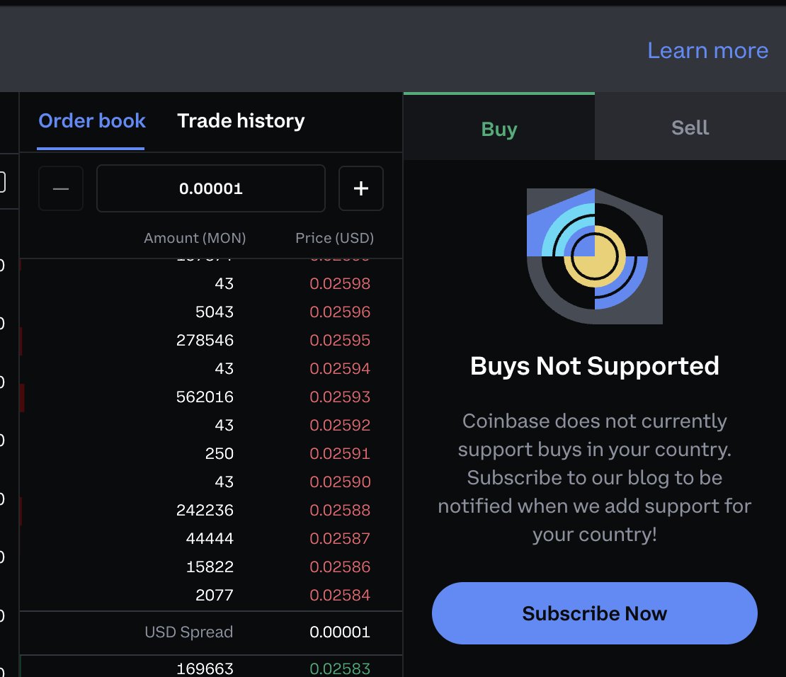 Cryptophileee's tweet image. First awful experience with Coinbase

I can’t sell my $MON tokens, and I can’t withdraw them either

Why did you allow me to participate in the sale in the first place?

How do you even use this exchange? LMAO

$HYPE higher