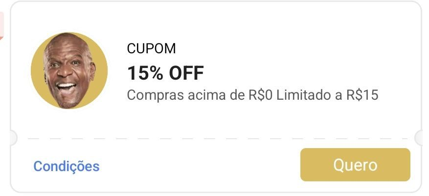 🚨 CUPOM SHOPEE 🚨

🗣️ 15% OFF sem valor mínimo (até R$15 de desconto!)

👉 Pegue aqui: s.shopee.com.br/30fkiWvlW2

⚡ Corre que a Black Friday já começou!