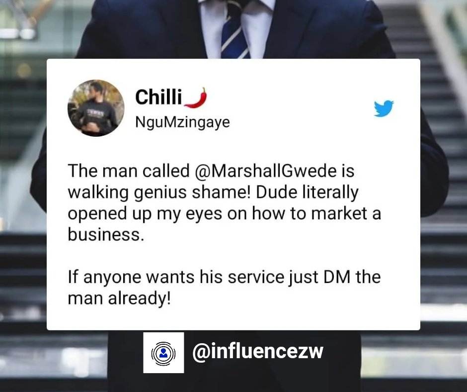 Influence ZW | Leading Social Media Agency tweet media