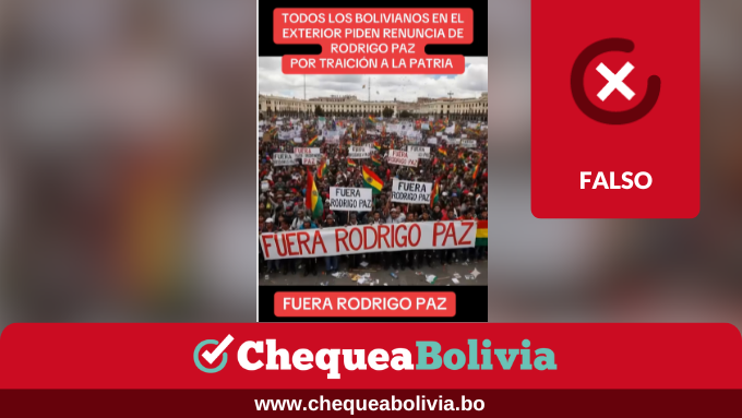 ❌ El video que muestra bolivianos pidiendo la renuncia de <a href="/Rodrigo_PazP/">Rodrigo Paz Pereira</a> por traición a la patria es falso
🔎 El contenido fue creado con Inteligencia Artificial (IA).
👉Ver más: acortar.link/xCwK8t
#ChequeaBolivia #EsFalso