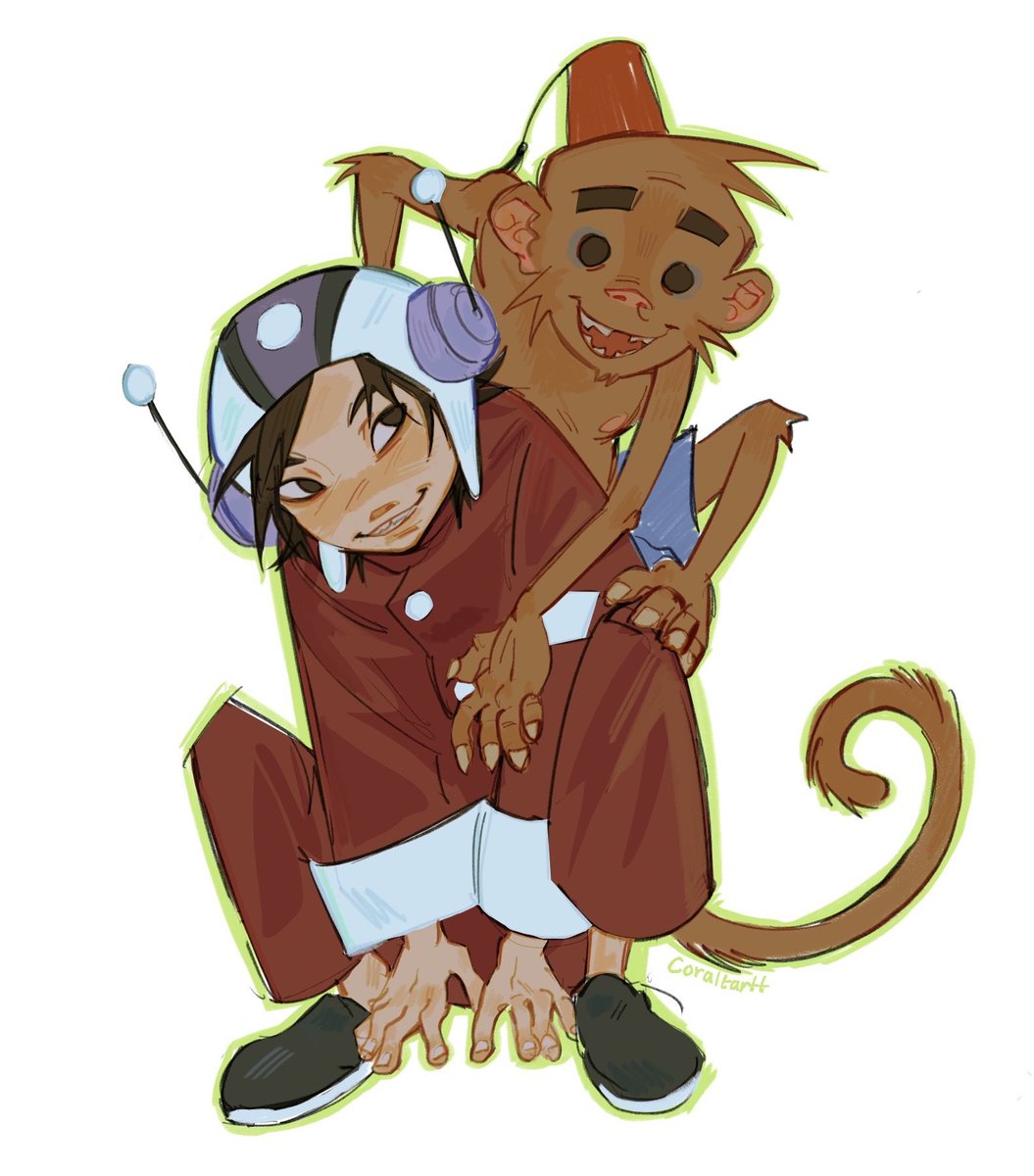 coraltartt's tweet image. monkeys