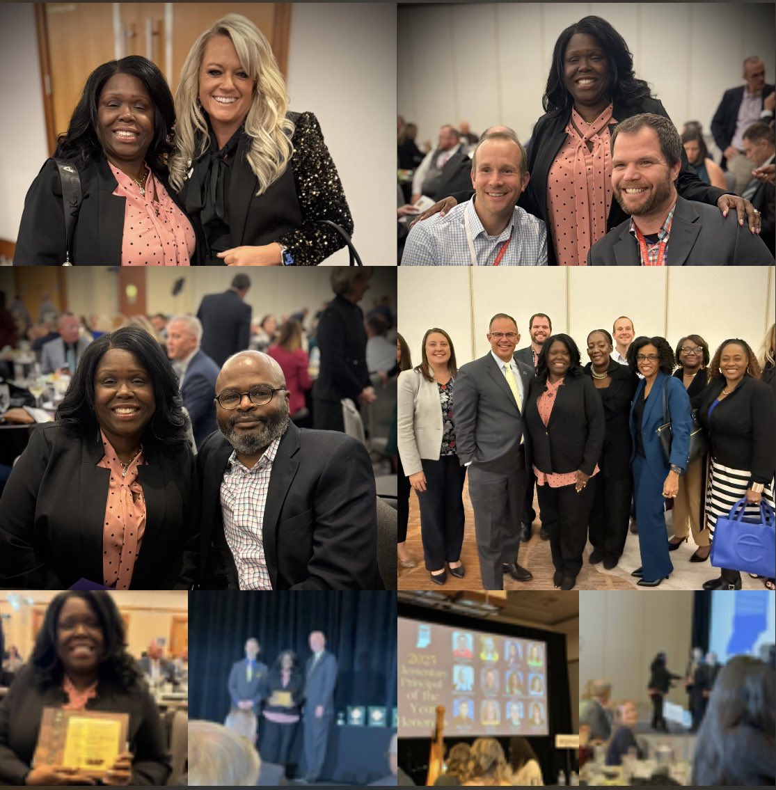 Congratulations to our district 7 Principal of the year who was recognized last evening by IASP! We are so proud of you! <a href="/tam3172/">Terri Alexander-Mathews</a> <a href="/INPrincipals/">IASP</a> <a href="/CWChamps/">Chapelwood Elementary</a> #wearewayne