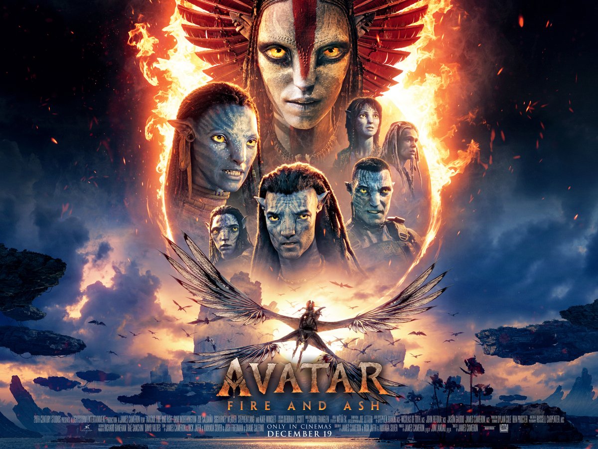 gsc1's tweet image. 🔥 Journey back to Pandora like never before as James Cameron unveils the third chapter of his epic saga...

#Avatar : Fire and Ash #IMAX tickets are on sale now!!

🎟️👉 buytickets.at/gscimax/195194…

#IMAXGlasgow