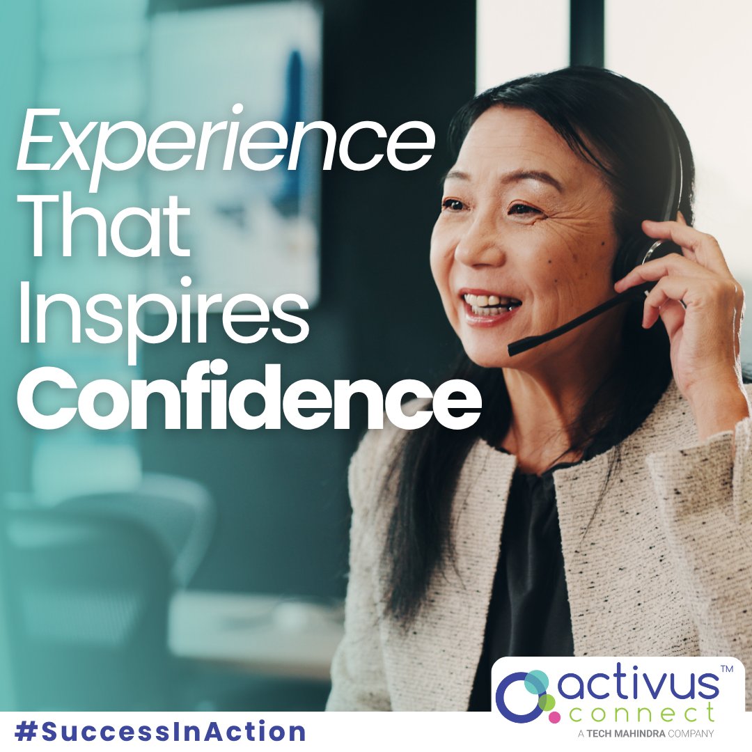 ActivusConnect's tweet image. Every call, every interaction, every moment of support matters.

Our experienced team continues to deliver excellence with professionalism, care, and consistency, even when handling the most complex challenges.

#ActivusConnect #SmartVirtual #ElevatingExperiences