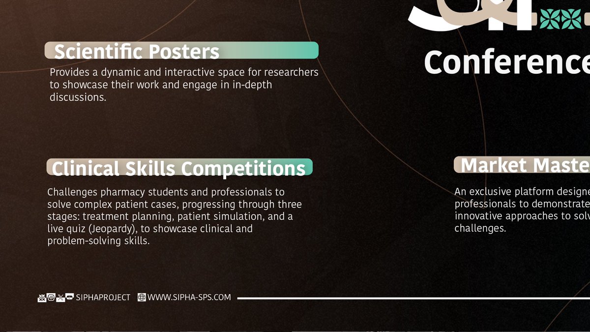 SIPHAproject's tweet image. The #SIPHA26 journey starts here
exciting activities await you, mark your calendars, more updates coming your way

Secure your seat | sipha-sps.com