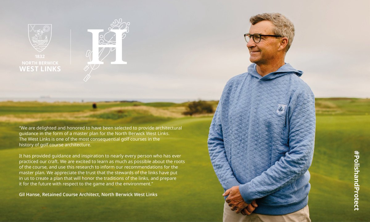 North Berwick West Links is delighted to announce the appointment of Gil Hanse, one of the world’s leading golf course architects, as its retained Course Architect, sharing a vision to “polish and protect” the world-famous links.

Read the full story: bit.ly/NBWestLinksGil…