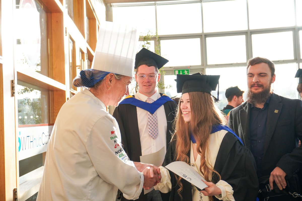 SETUIreland's tweet image. Congrats to the graduates of part-time courses in Plant-Based Cooking, Culinary Skills, and Restaurant Management! 🥳

They celebrated at Cork Road Campus in Waterford, joined by members of the Dept. of Culinary Arts, Hospitality and Tourism🎓
#SETU | #InspiringFutures
