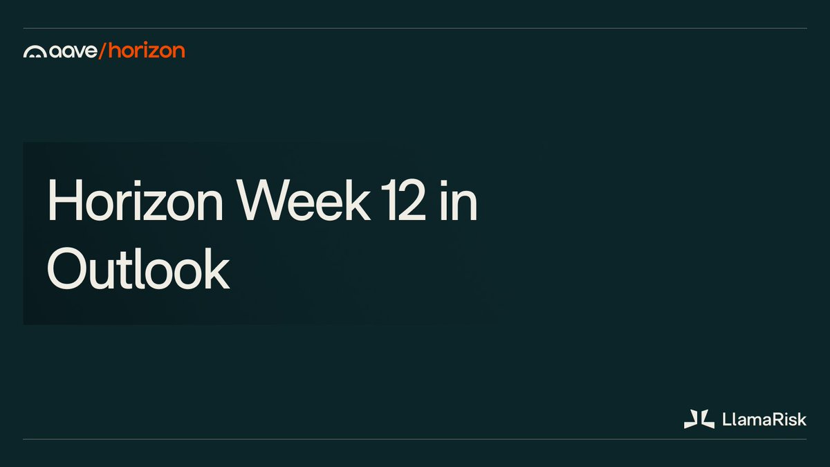 Horizon 第12周展望