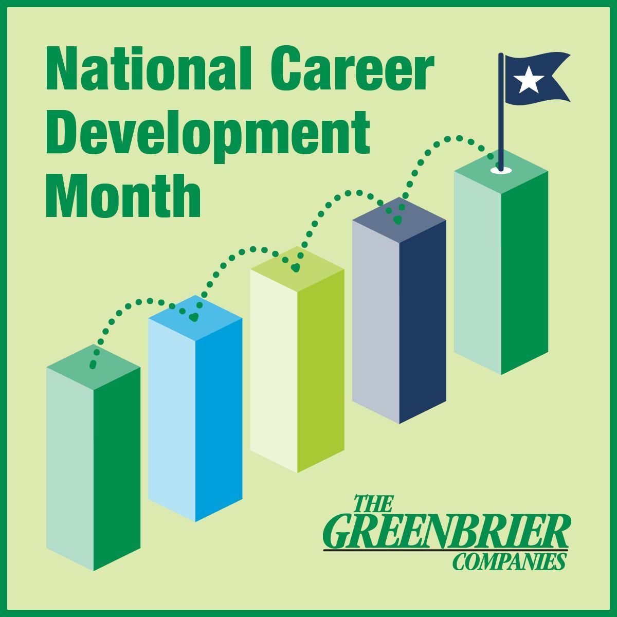 gbrxcompanies's tweet image. November is #NationalCareerDevelopmentMonth, but at Greenbrier, employee growth happens year-round with Greenbrier University (GBU). Curated training &amp;amp; SME access help employees sharpen skills, explore new topics &amp;amp; stay current. #CareerGrowth #EmployeeDevelopment