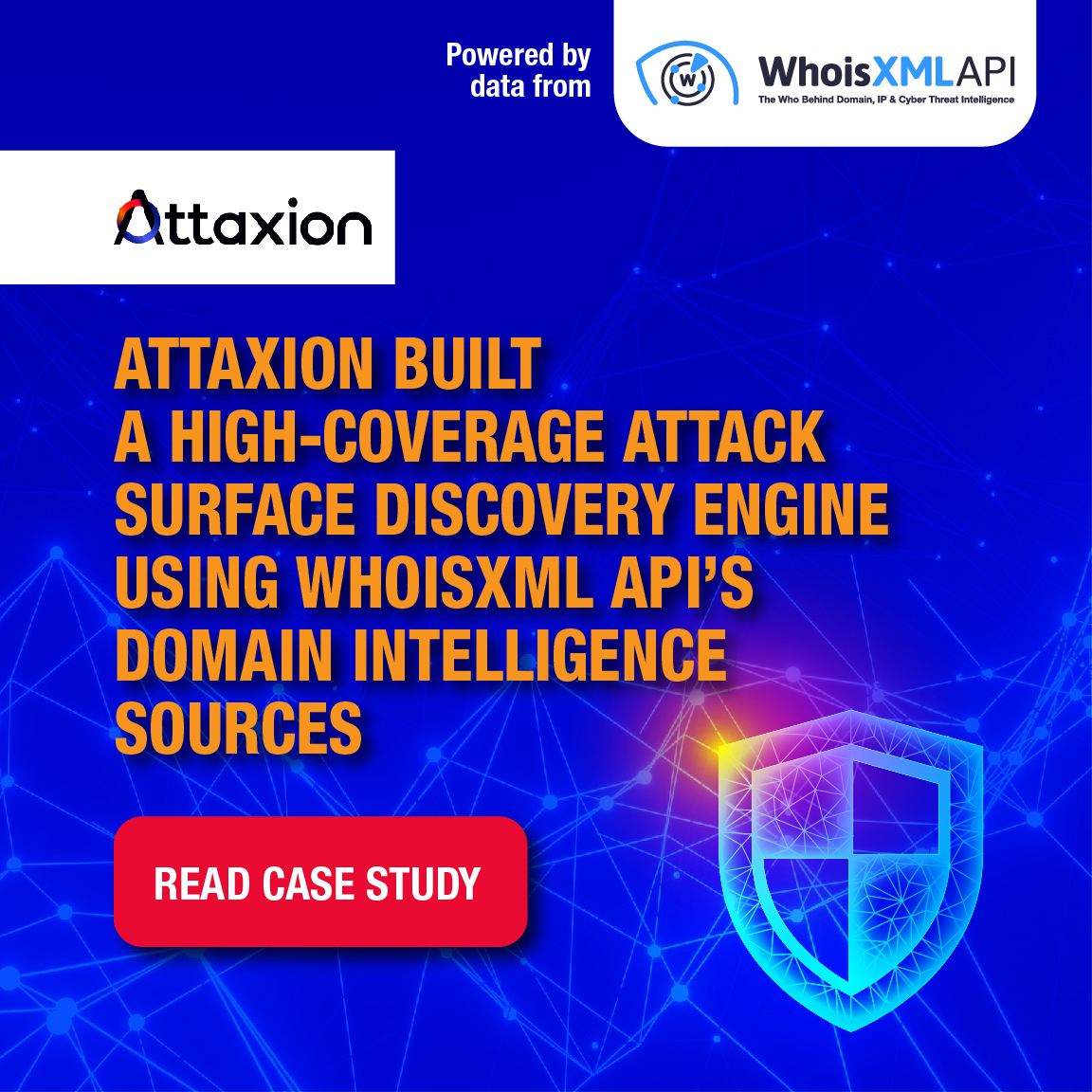 whoisxmlapi's tweet image. We’re excited to partner with @attaxion in their mission to make exposure management and #EASM available to smaller security teams! Our domain, IP, and #DNS intelligence data serve as a foundation for their asset discovery process. Learn more about how #Attaxion built their…