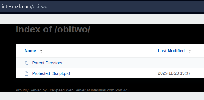 James_inthe_box's tweet image. #snakekeylogger at:

https://intesmak\.com/obitwo

c2: https://api.telegram\.org/bot8099843793:AAGeYKMLti1IpyT9o6bz7OtgdXF9md25uXA