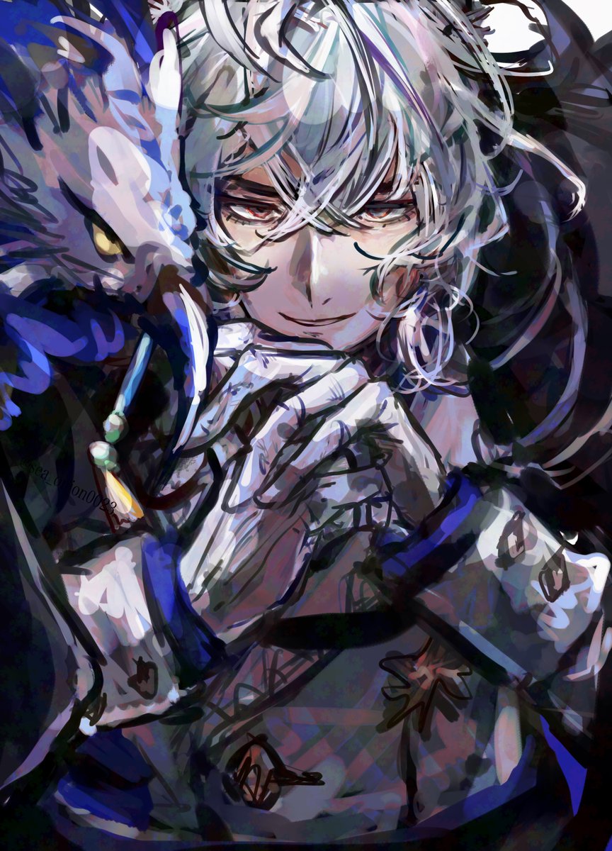 アークナイツ版深夜の真剣お絵かき60分一本勝負 シルバーアッシュ