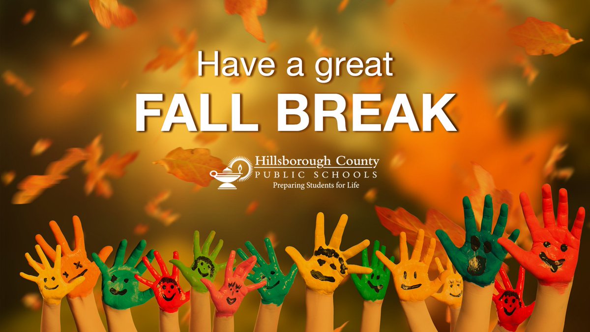 No alarms. No homework. Just Fall Break stuff. 😎🍁Enjoy your time off—you deserve it! We wish everyone a happy and safe break.