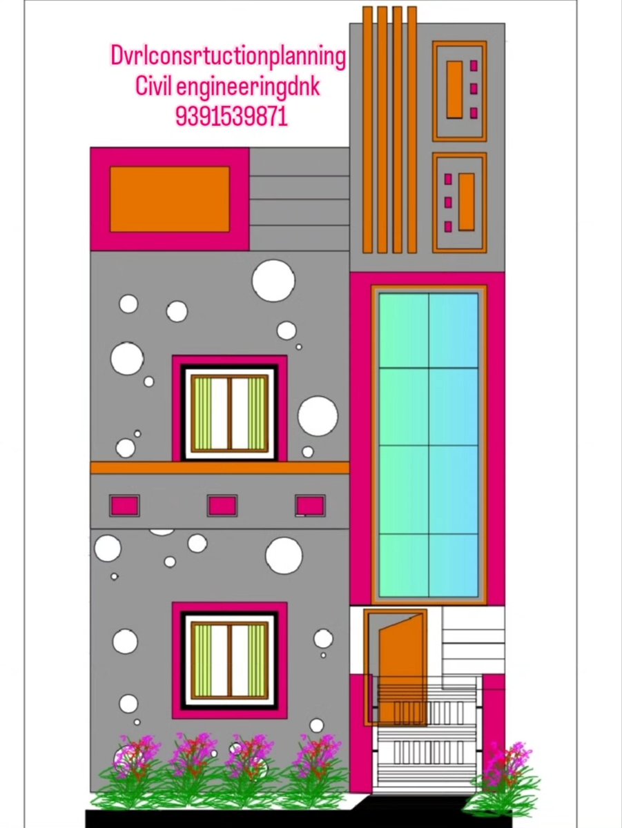 dvrl_planning's tweet image. SOUTH FACING HOUSE ELEVATION DESIGN 
#frontdesign
#homeelevation
House plans contact 9391539871
@highlight 
#Housebuildingplans
#teluguhouseplans 
#duplexhouseplan
#Eastbuildingplan
#Westbuildingplan
#Northbuildingplan
#Southbuildingplan
#Rentalbuildingplan 
#latesthousedesign 
#