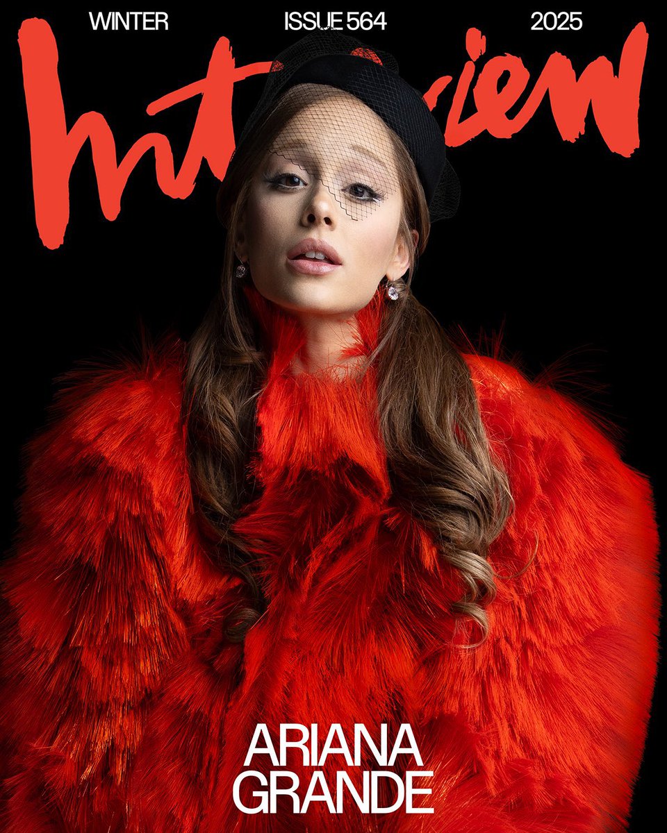Ariana Grande covers the latest issue of Interview Magazine, photographed by Inez &amp; Vinoodh.

🔗: interviewmagazine.com/film/ariana-gr…