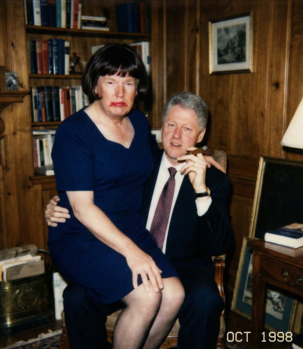 Just two men living in the moment, no cellphone in sight