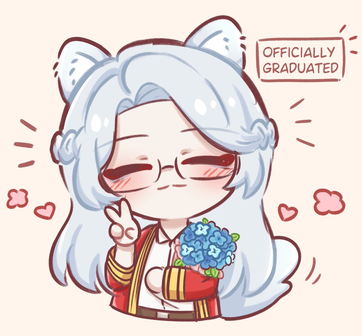 เราเรียนจบอย่างเป็นทางการแล้วค่า 🥹💖✨

I officially graduated! Yipee!!!🥹💖✨