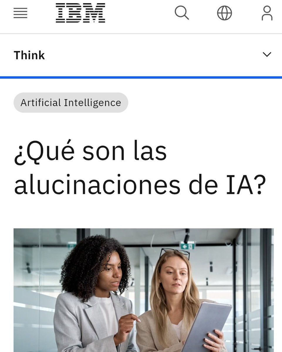 ¿Qué son las alucinaciones de IA?
IBM <a href="/IBM/">IBM</a> 👇
ibm.com/es-es/think/to…