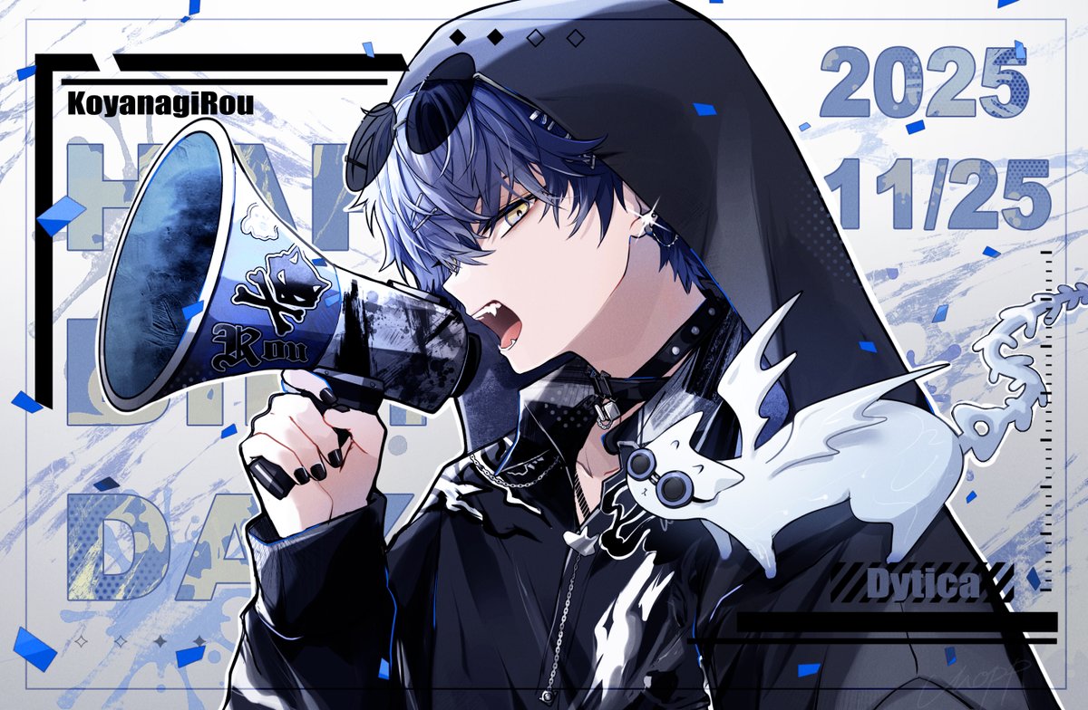 小柳ロウ Welcome Goods】小柳ロウ 缶バッジ - 「にじさんじ＆NIJISANJI EN