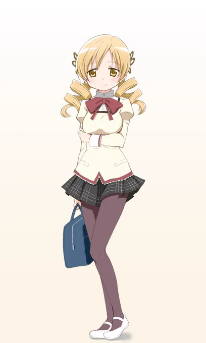 制服マミさん。(過去絵)