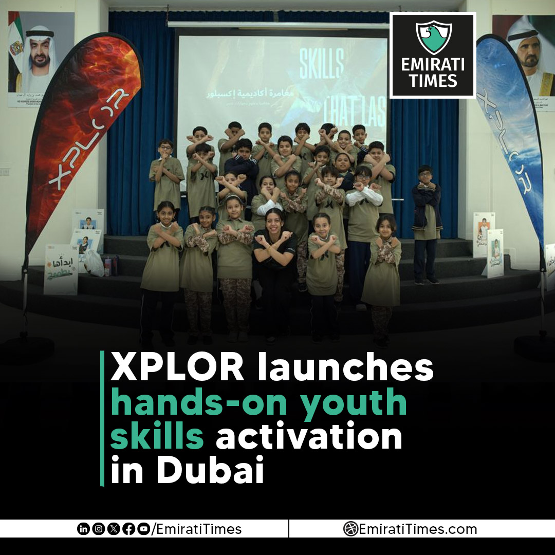 EmiratiTimes's tweet image. XPLOR Adventure Academy brings experiential learning to 2nd December School, celebrating youth potential and future-ready skills in Dubai.
emiratitimes.com/xplor-youth-sk…
 
#XPLORAdventureAcademy #ExperientialLearning #YouthDevelopment #EmiratiTimes #UAEEducation @xploracademy
