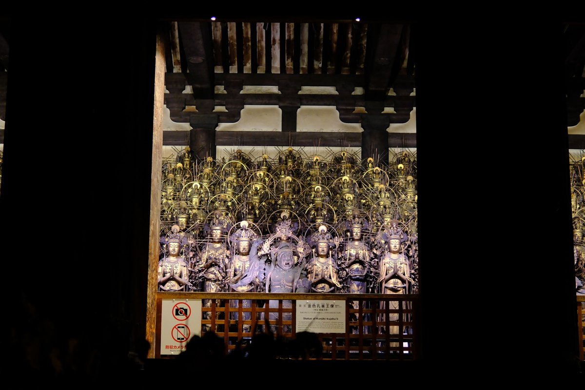 金色孔雀王像 #X100VI