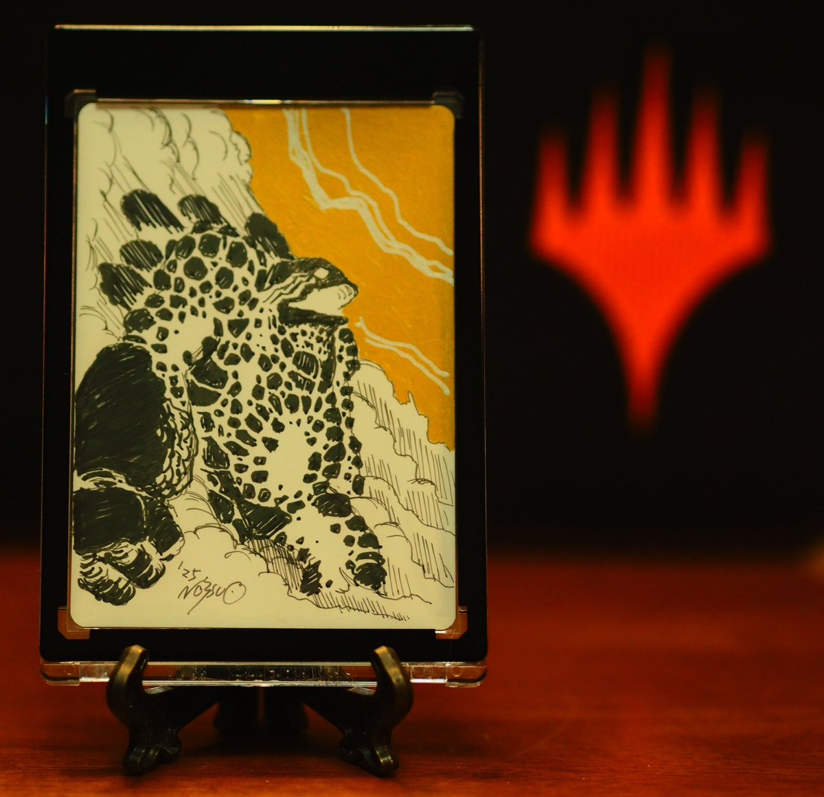 今回お迎えさせていただいたアーティストプルーフ ノッツオ先生の