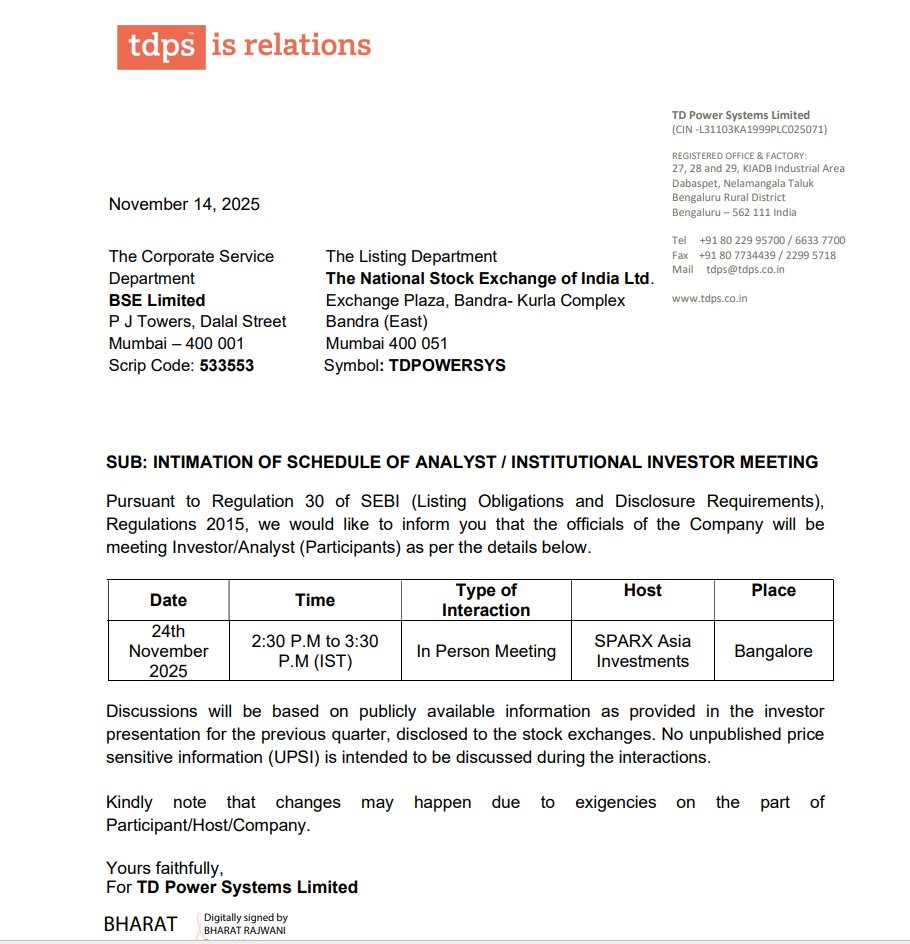 YourShami's tweet image. #TDPOWERSYS interesting price action noticed in last one hour 👇