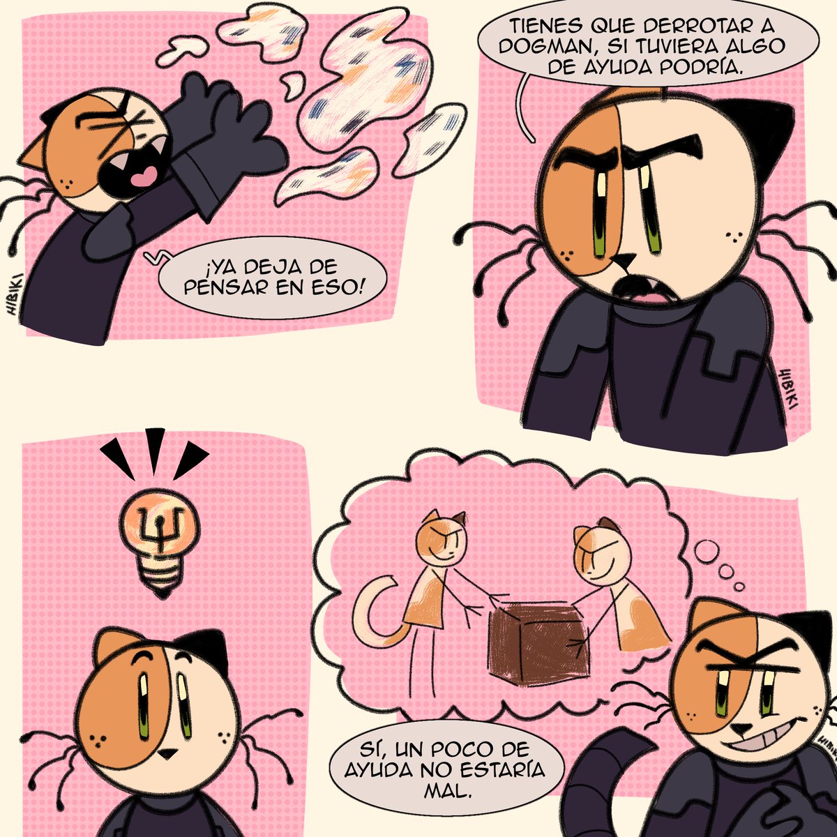 hibiki_chan6's tweet image. Nuestro amor es algo intensooooooo~🎶

#dogmanau #peteythecat #lilpetey #ibisPaintX