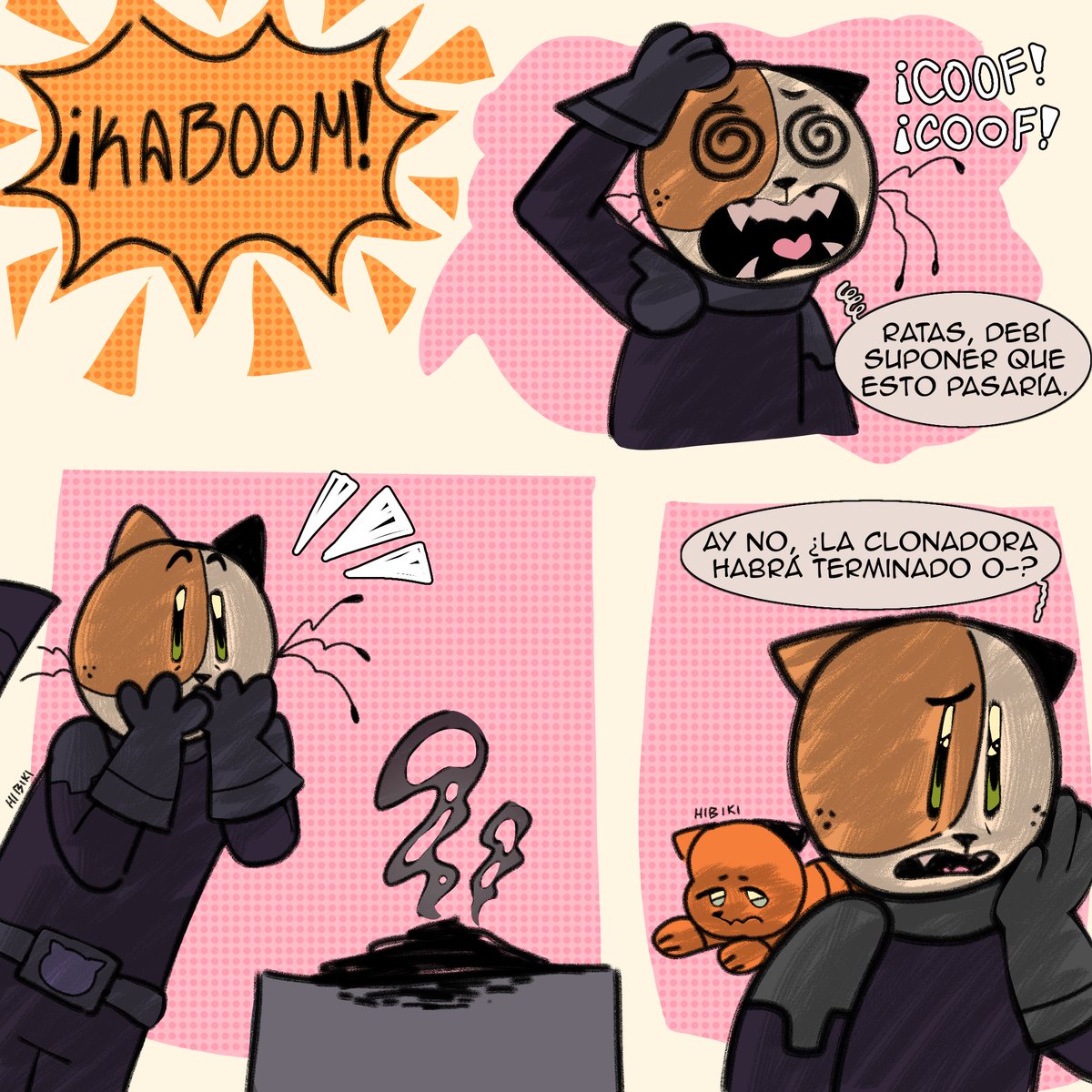 hibiki_chan6's tweet image. Nuestro amor es algo intensooooooo~🎶

#dogmanau #peteythecat #lilpetey #ibisPaintX