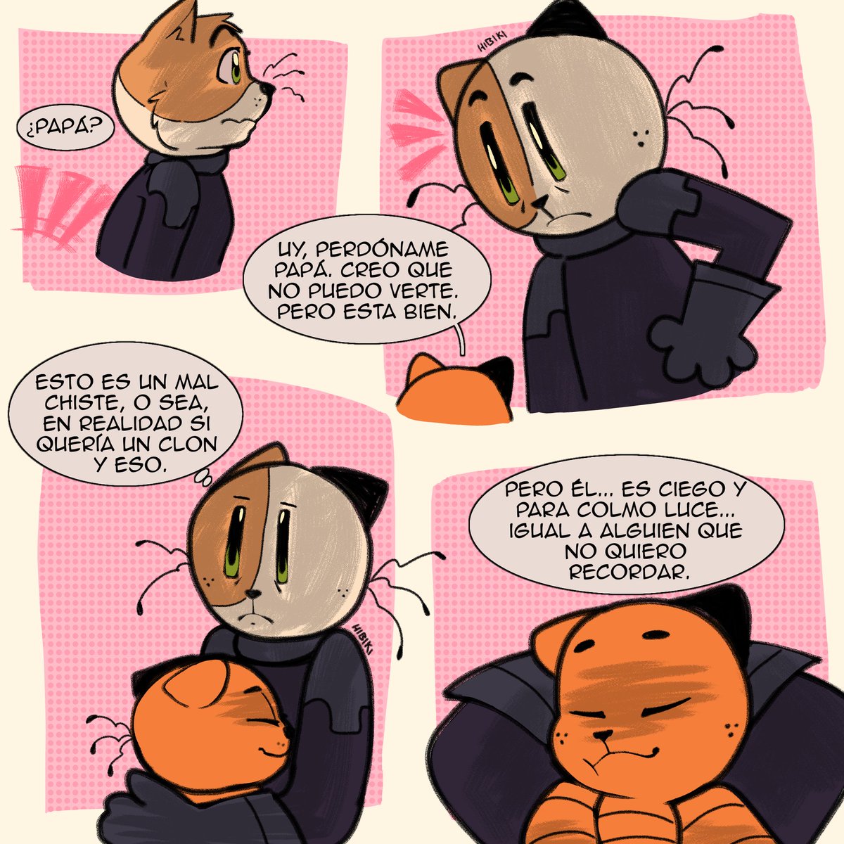 hibiki_chan6's tweet image. Nuestro amor es algo intensooooooo~🎶

#dogmanau #peteythecat #lilpetey #ibisPaintX