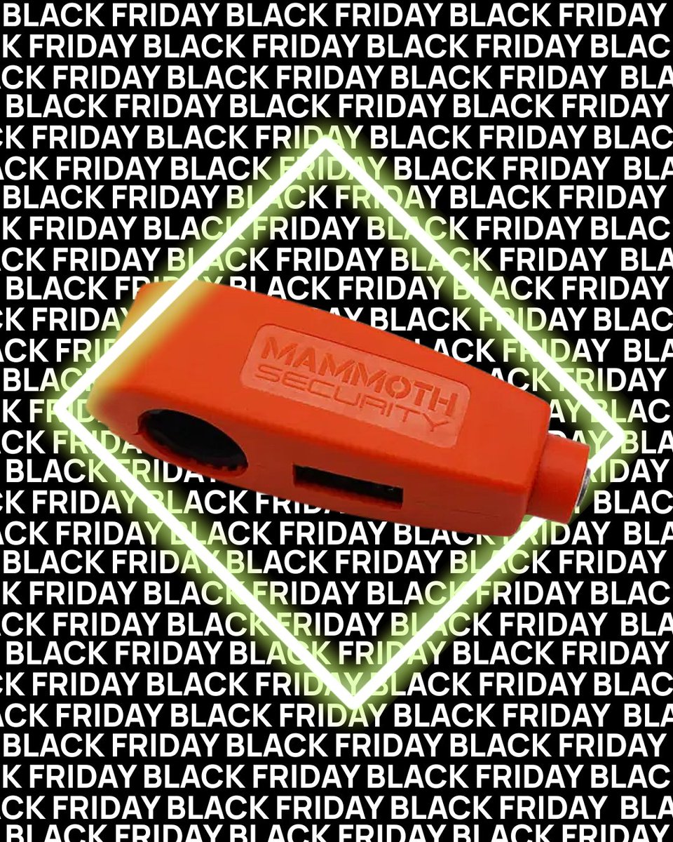 js_accessories's tweet image. 🧡 Lock it down this Black Friday – 40% off the Mammoth Brake Lever Lock! Bright, compact, and effective for bikes &amp;amp; scooters.

See link in comments

#BikeSecurity #BlackFridayDeal #MotorcycleLock